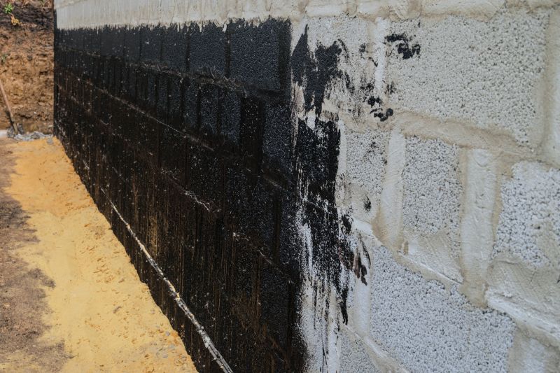Foundation Waterproofing Process